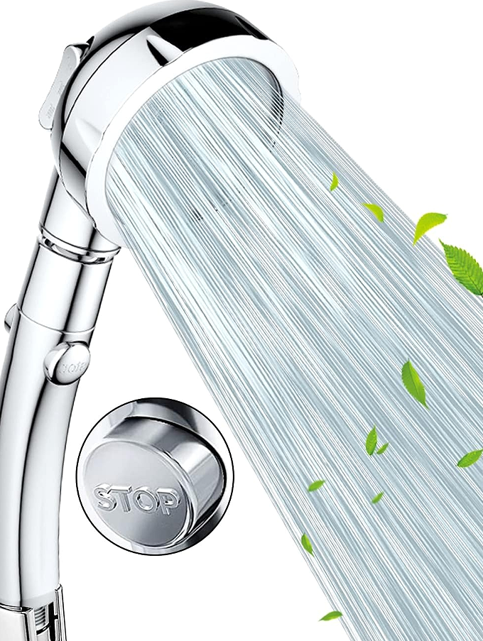 Multi-functional Water-Saving Handheld Showerhead - One-button switching to meet different cleaning needs